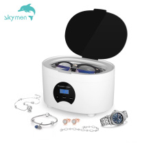 China BSCI Skymen JP-895 600ml mini portable dental jewelry denture home use ultrasonic jewellery glasses cleaner